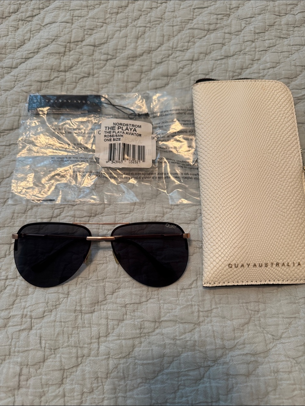 Quay Playa Aviator Sunglasses